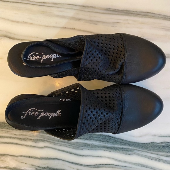 💯🆕 Free People Logan Wood Platform Clog - Picture 4 of 6